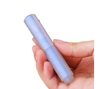 DAVNO Stylo couleur translucide Pearl Series pour adulte, étudiant, pratique de l'écriture quotidienne, mini stylo à encre de poche pour sac à main de voyage (bleu perle, 0,5 mm)