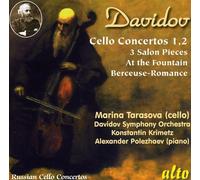 Davidov : Concertos pour violoncelle n° 1, 2. Tarasova, Krimetz.