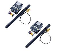 Dawafit 2X ESP32-CAM-MB USB ESP32 SéRie vers WiFi ESP32 Carte de DéVeloppement CAM CH340G 5V Bluetooth + CaméRa OV2640 + Antenne 2.4G IPX
