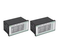 Dawafit Lot de 2 contrôleurs d'incubateur d'œufs thermostat hygrostat complet contrôle automatique
