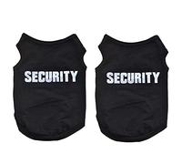 Dawafit Lot de 2 vêtements d'hiver pour animaux de compagnie - Gilet de sécurité pour chien - Noir - XS
