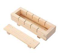 Dawafit Sushi en Bois Moule à Riz Moule Sushi Making Kit Set pour Accessoires de Cuisine Outil de Cuisine
