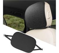 DAWANGHAIJUN 2 Pièces Auto Housse de Appui Tête pour Audi A4 B9, Housses D'appui-tête pour Voiture Anti-Poussière Lavable Couvre-Appuie-Tête