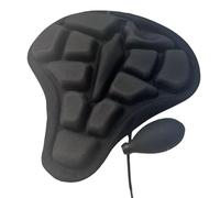 DAWAY F1 Coussin de siège de vélo gonflable - Absorption des chocs d'air réglable, confort personnalisable, doux à ferme, ajustement universel pour sièges de vélo de 21,6 à 25,4 cm de large