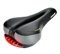 DAWAY Siège de vélo Confortable pour Hommes et Femmes - C99 Selle de vélo Large rembourrée en Mousse à mémoire de Forme, imperméable, à Double Ressort, Doux, Respirant, adapté à la Plupart des vélos