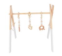 DAWCBVJQ 45x37,5x47,5cm Portique D'Éveil Bébé En Bois Sans Odeur, Arche Éveil Bébé Gym, Gymnase D’Activités Pour Bébé, Produits De Divertissement Pour Nouveau-nés Cadeau