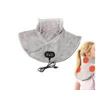 DAWCBVJQ Bandeau Chauffant Cou Et Épaules - Bracelet Massant À Vibration Thermique,Coussinets De Chauffage Rapide À Arrêt Automatique - Pour Hommes Seniors Maison Travail Sport Froid