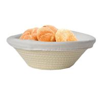 DAWCBVJQ Bannetons Pour Pain Rond, 13x25x9cm Panier De Fermentation Pour Pain, Paniere À Pains Avec Tissu, Bannetons Boulangerie Pour Boulangers Professionnels Et Amateurs
