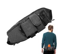 DAWCBVJQ Ceinture de Course - Poche Ceinture à Compartiment Fermé par Fermeture Éclair - Porte-Billets de Sport,pour Cyclisme Entrainement Marche Randonnée Camping Vélo Gym Jogging Sport