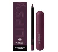 DAWCBVJQ Coffret De Voyage Rouge À Lèvres Et Crayon À Lèvres,Outil De Maquillage Portable | Gloss Hydratant,Pour Dames Mères Étudiants Voyageurs Débutants Mariées Fêtes De Mariage Soirée Romantique