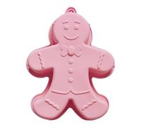 DAWCBVJQ de cuisson en forme de bonhomme en d'épices - Grand moule à gâteau en silicone - Moule à gâteau en silicone pour la cuisson en d'épices - Moules à gâteaux en silicone