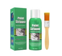 DAWCBVJQ Décapant pour peinture et vernis - 100 ml - Pour surfaces métalliques - Avec pinceau - Haute efficacité - Pour moto, meubles, bois, voiture