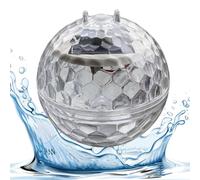 DAWCBVJQ Éclairage de piscine flottant solaire flottant pour piscine hors-sol avec 7 modes de changement de couleur, étanche, pour piscine, étang