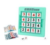 DAWCBVJQ Jeu de société numérique, Jeu de mathématiques pour Les - Jouets de Casse-tête mathématique - Casse-tête interactif avec nombres stimulants pour entraîner la capacité de pensée logique