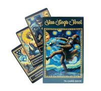 DAWCBVJQ Jeux de Tarot - Activité Sociale d'Exploration Spirituelle | Jeu De Société en Papier Tarot Anglais - pour Soirée Romantique Rassemblement Maison Pique-Nique Fête Femmes Amis Filles