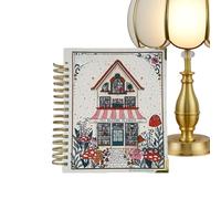 DAWCBVJQ Journal de des Lectures | Carnet de d'Objectifs d'Écriture Fluide - Organisateur de Journal de Lecture | Pour Amis Hommes Femmes Amateurs De Livres Lecteurs Adolescents Travail Transport Sac