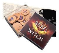 DAWCBVJQ Kit De Runes Pour Débutant - Accessoires de Guidance Spirituelle,Runes De Guidance Spirituelle - pour Débutants Passionnés Collectionneurs Artistes Écrivains Méditation Anniversaire Fêtes et