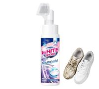 DAWCBVJQ Nettoyant De Sneakers,Détachant Éclaircissant Sans Rincage | 150ml Mousse Pour Sneakers Nettoyant Chaussures Blanches - pour Toile Cuir Chaussons Bottes Mocassins Randonnée Extérieur Voyage