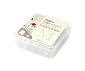 DAWCBVJQ Ongles Pressés | Flexible Avec Boîtier De Rangement - Ongles Artificiels Minces Pour Les - Pour Fête De Déguisement Halloween Noël Anniversaire Scène École