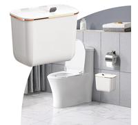 DAWCBVJQ Poubelle Montée Sur Mur,Poubelle Suspendue Sur Porte Avec Couvercle | Conteneur 70dL avec Sacs Composteur Compact Amovible,Accessoire Cuisine Pour Armoire Et Meuble