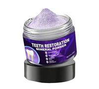 DAWCBVJQ Poudre Dentifrice,Soins Dentaires en Poudre - 50 g Dentaire Réparatrice Instantanée pour Hygiène Quotidienne Salle de Bain Matin Routine Voyage Hommes Femmes