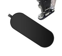 DAWCBVJQ Tapis antidérapant pour machine à café, support individuel pour dosettes de café avec sangle de maintien, 42 x 15 cm, tapis de protection antidérapant, protection pour plan de travail, ménage