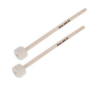 Daweglop 1 paire de maillet de tambour à tête en feutre de sonnette marteau à tambour grand maillet de sonnette pour instrument de percussion