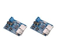 Daweglop 2 cartes de décodage sans perte MP3 Module décodeur MP3 Carte TF Lecteur de décodage de disque U Livré avec amplificateur de puissance