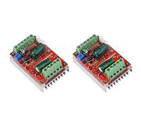 Daweglop 2 x DC 6-60 V 400 W Bldc Contrôleur de moteur sans balais CC triphasé Pwm Plaque de contrôleur de moteur Hall 12 V 48 V