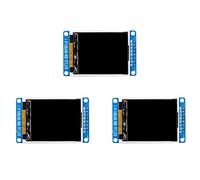 Daweglop 3 x Module d'écran LCD de 1,8 pouces une couleur 128 x 160 RGB SPI Tft Module d'écran LCD St7735S 3,3 V Remplace la source d'alimentation OLED