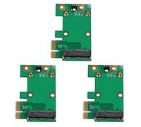 Daweglop 3X Carte Adaptateur PCIE Une Mini PCIE, Carte Adaptatrice Mini PCIE Une USB3.0 Efficace, Légère Et Portable