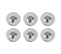 Daweglop 6pcs -16B 5/8-pouce portant l'unité de transfert de convoyeur de bride de boule de rouleau en acier