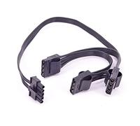 Daweglop Câble d'alimentation 5Pin 1 à 3 PéRiphéRique 4 Broches Molex IDE 5P PSU pour Refroidisseur Master V550 V650 V700 V750 V850 V1000 V1200