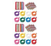Daweglop Loom Potholder Weaving Loom Weaving Craft Assortiment de couleurs pour fournitures de bricolage