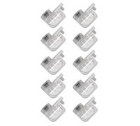 Daweglop Lot de 10 petites têtes carrées d'amortisseur d'encre pour imprimantes R1800 1900 1390 2400 1100 DX4 DX5 pour imprimante Mutoh Mimaki