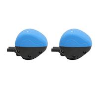 Daweglop Lot de 2 boutons poussoirs pneumatiques pour machine à traire en plastique L90 pour pièces de machine à lait de mouton et de vache 2 sorties
