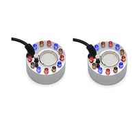 Daweglop Lot de 2 mini nébuliseurs LED pour fontaine de terrarium