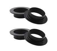Daweglop Lot de 4 axes de vélo Support inférieur Roulement d'arbre moyen Housse de protection pour vélo de route de montagne Pièces de vélo