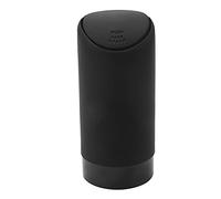 Daweglop Mini poubelle couvercle pour support de voiture | Silicone lavable cuisine de voiture et mini support de bureau Poubelle (noir)