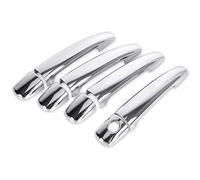 Daweglop pour 208 2012-2018 Luxuriou Chrome Extérieur Porte Poignée Couverture de Voiture Accessoires Autocollants Garniture Ensemble