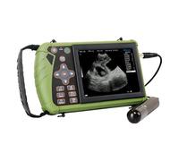 DAWEIanimed Appareil à ultrasons vétérinaires à double usage rectal et convexe 3,5 MHz pour bétail et cheval, scanner vétérinaire portable pour grossesse et contrôle de reproduction à la ferme