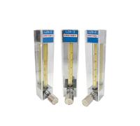 Dawesncy Débitmètre gaz-air-Liquide à Panneau gaz-air-rotamètre avec vanne de régulation (gaz 1-10 L-Min)(6-60ml-min,Gas)