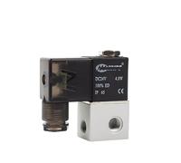 Dawesncy Électrovanne de Distributeur 3V1-06, Distributeur à Deux Positions et Trois Voies, compresseur d'air magnétique électromécanique, inverseur de Vide (Corps de vanne)(3V1-06 DC12V)