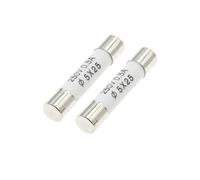 Dawesncy Lot de 10 fusibles RO55 BS1362 5 x 25 mm 0,5 A 1 A 2 A 3 A 5 A 6 A 8 A 10 A 15 A 16 A 20 A 25 A 250 V, fusible céramique 6 x 25 mm (6 x 25 mm 6 A)(5X25MM,6A)