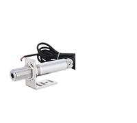 Dawesncy Transmetteur de thermomètre Infrarouge Industriel, sonde de température Haute température sans Contact en Acier Inoxydable, Sortie 4-20 mA (0-100)(0-200)