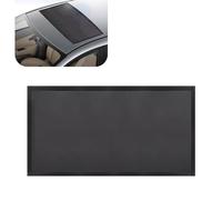 dawfall Pare-Soleil pour Toit ouvrant de Voiture, 1 x 0,6 m, Respirant, Pliable, en Maille, Garde au Frais, Installation sans Outil, Protection Solaire UV Universelle Durable (Noir)