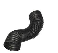 DawlQawwi durite admission air,Pièces de voiture universelles de tuyau de tuyau d'admission d'air flexible de voiture,noir (51mm)