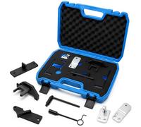 DawlQawwi Kit Calage Distribution 1.2 VTi GDI PureTech Essence, Outil Réglage Distribution Compatible avec Citroën Peugeot Opel DS, Moteur 3 Cylindres, 109-2C 109-2D 0109-2B G-0109-2E G-0109-6