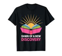 Dawn of A New Discovery Book Design - Sunrise T-Shirt