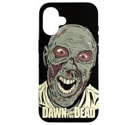 Dawn of The Dead Eyes Wide Zombie Coque pour iPhone 16